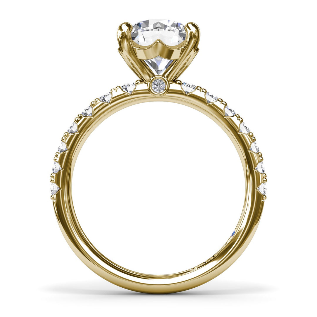 Classic Round Diamond Engagement Ring