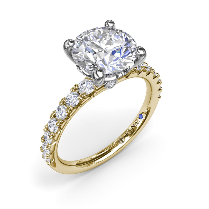 Classic Round Diamond Engagement Ring