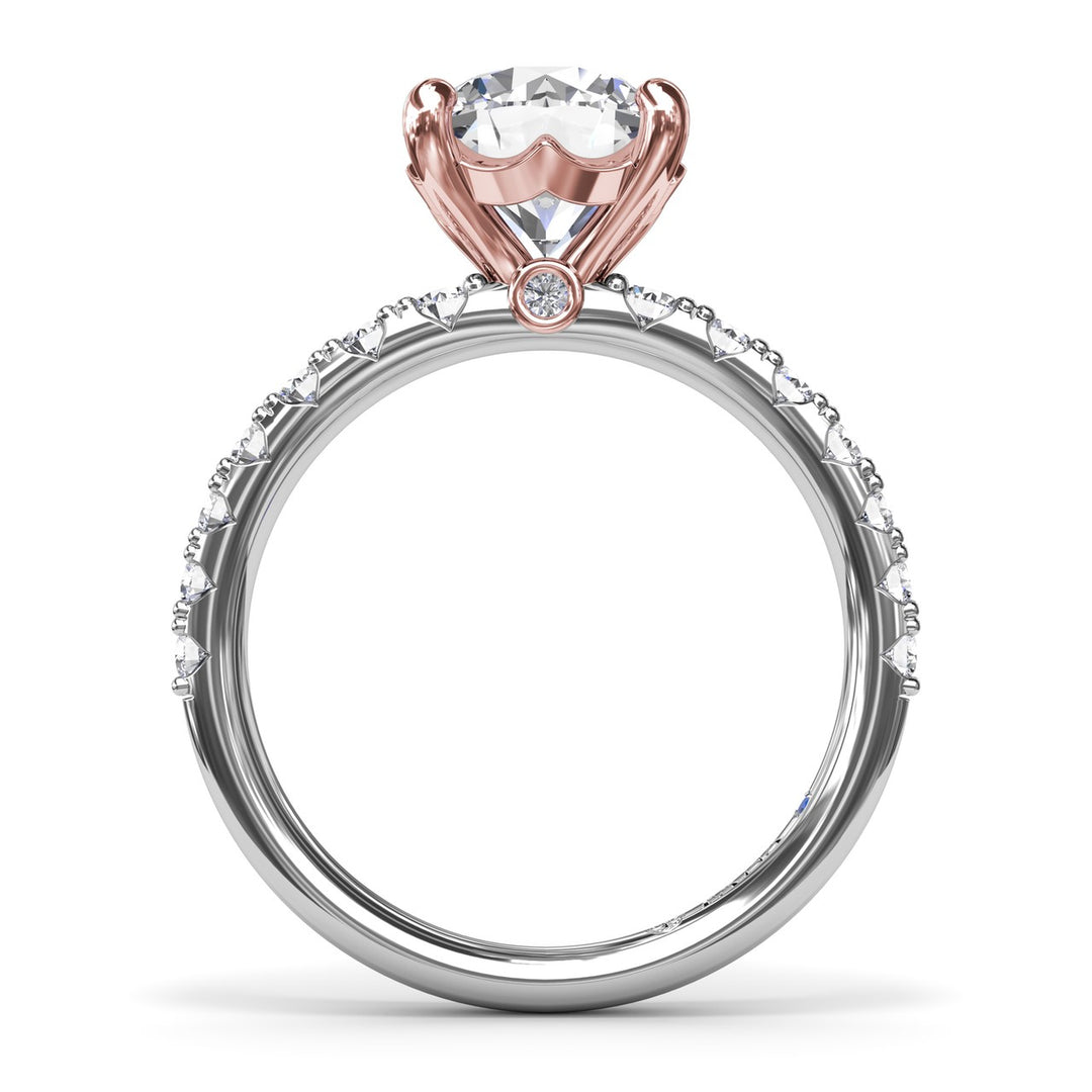 Classic Round Diamond Engagement Ring