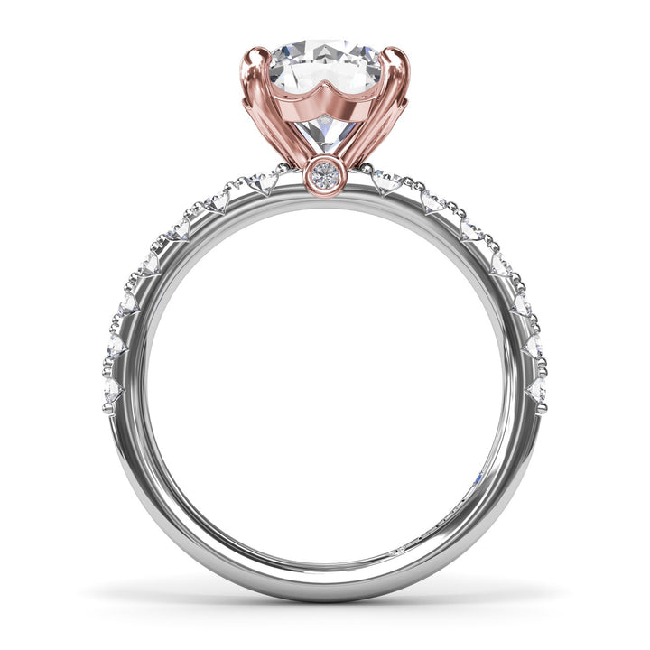 Classic Round Diamond Engagement Ring