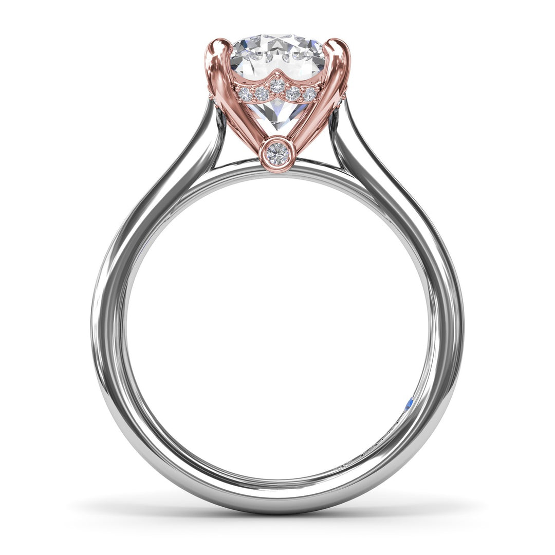 Classic Round Diamond Engagement Ring