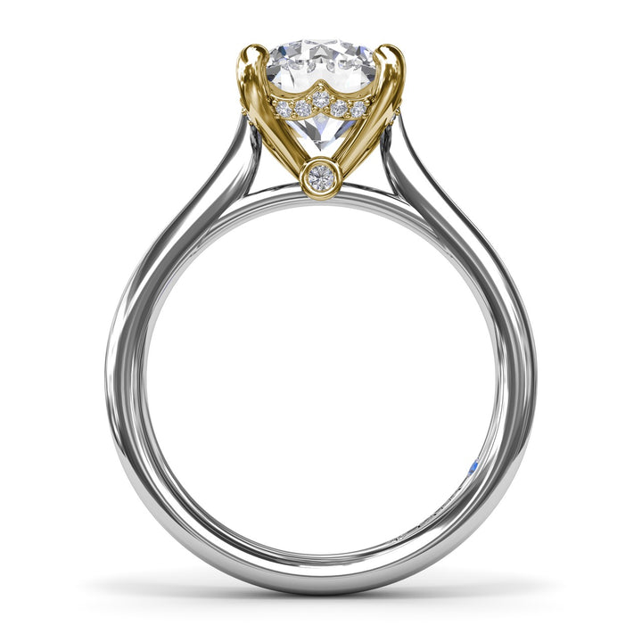 Classic Round Diamond Engagement Ring