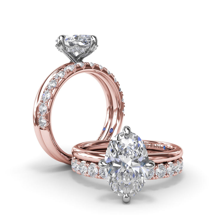 Four Prong Solitaire Diamond Engagement Ring