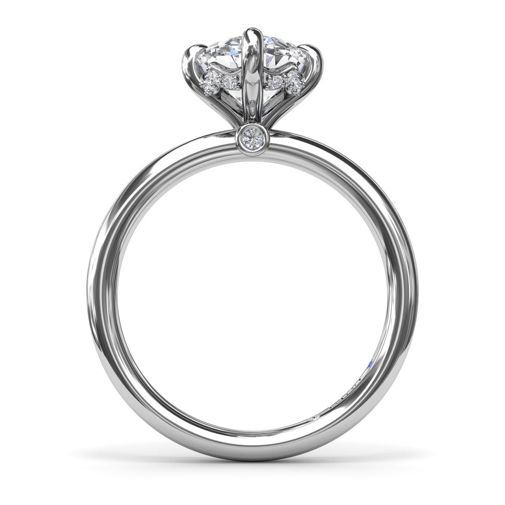 Four Prong Solitaire Diamond Engagement Ring