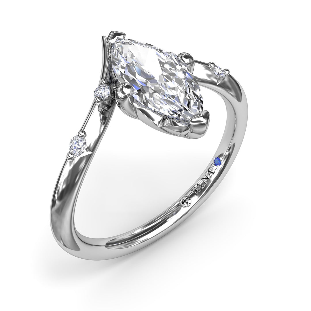 Flush V-Shape Engagement RIng