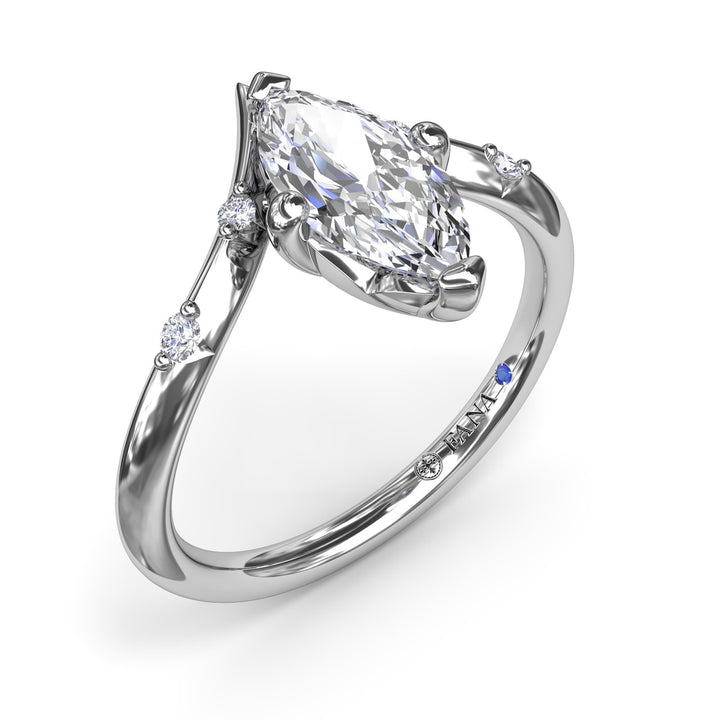 Flush V-Shape Engagement RIng
