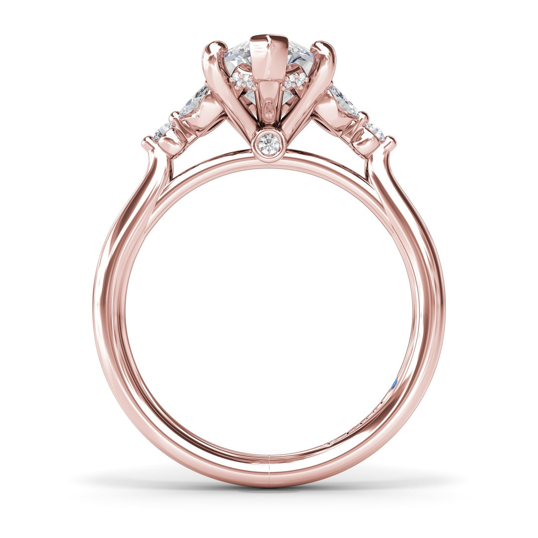 Elegant Marquise Diamond Engagement Ring