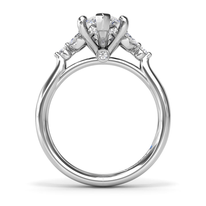 Elegant Marquise Diamond Engagement Ring