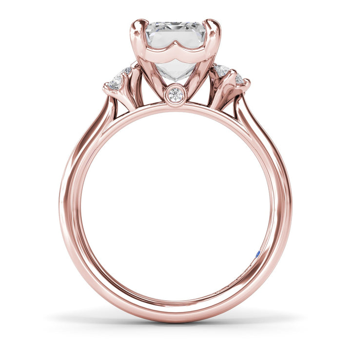 Elegant Emerald Cut Diamond Engagement Ring