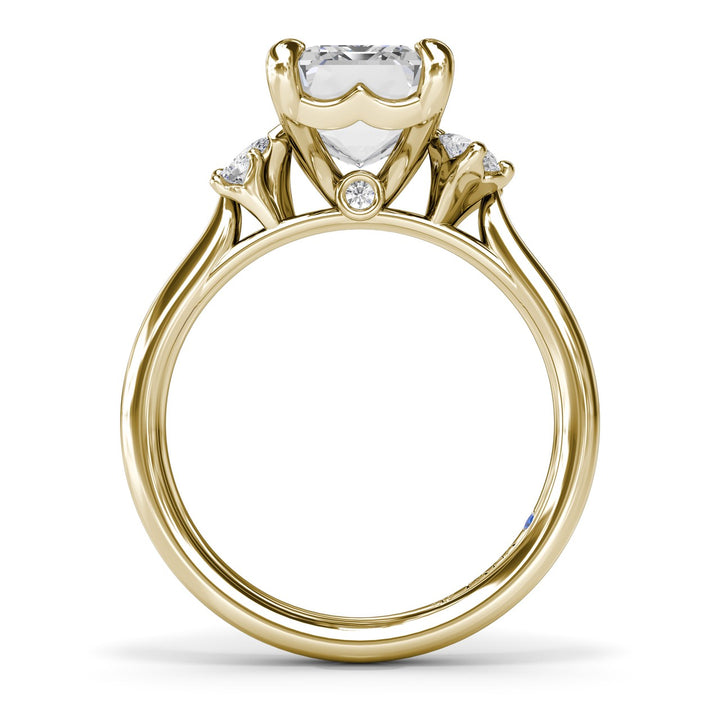 Elegant Emerald Cut Diamond Engagement Ring