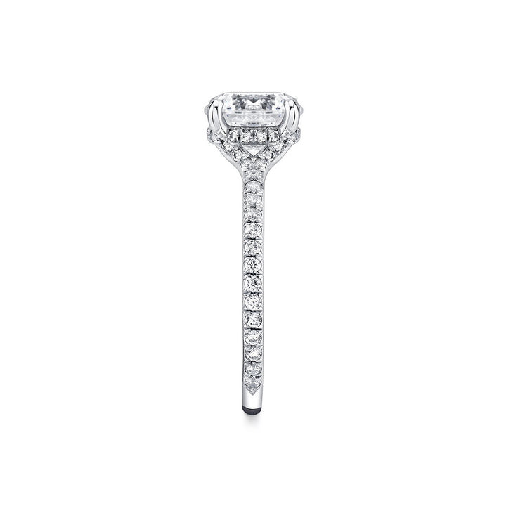 Iconelle Hidden Halo Engagement Ring - Reign