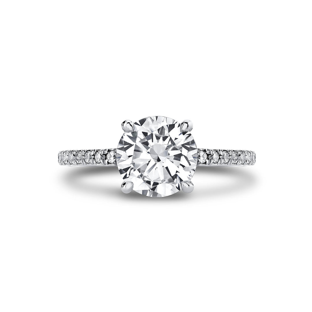 Iconelle Hidden Halo Engagement Ring - Reign