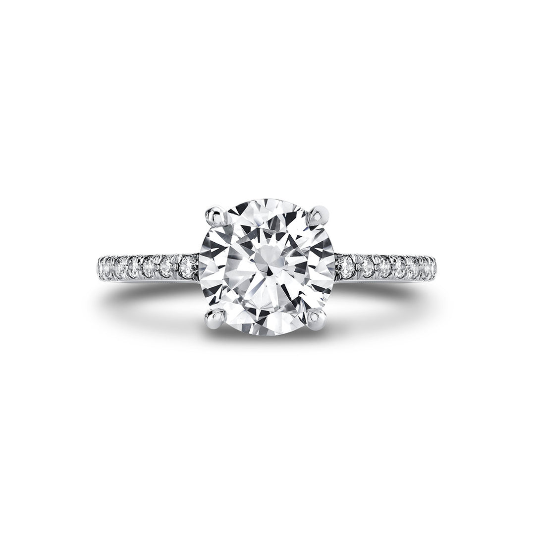 Iconelle Hidden Halo Engagement Ring - Giana