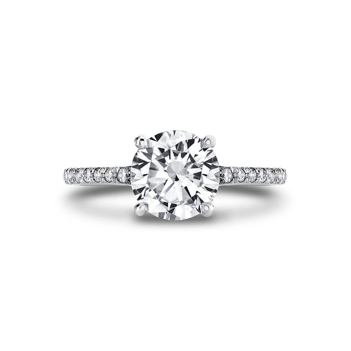 Iconelle Hidden Halo Engagement Ring - Giana