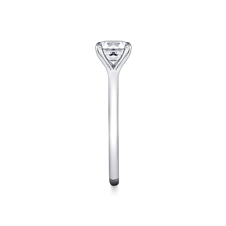 Iconelle Solitaire Two Tone Engagement Ring - Cecily