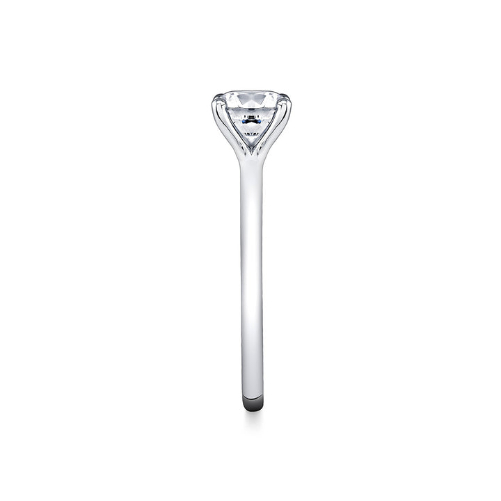 Iconelle Solitaire Two Tone Engagement Ring - Cecily