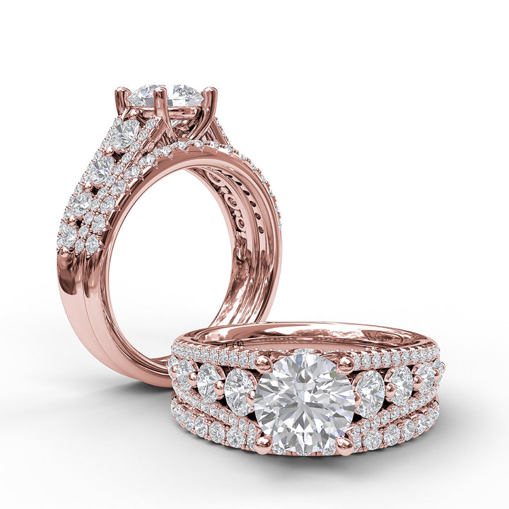 Couture Chunky Engagement Ring