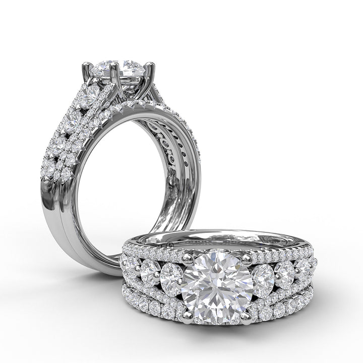 Couture Chunky Engagement Ring