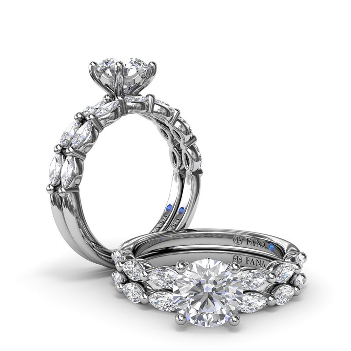 Perfectly Polished Diamond Engagement Ring