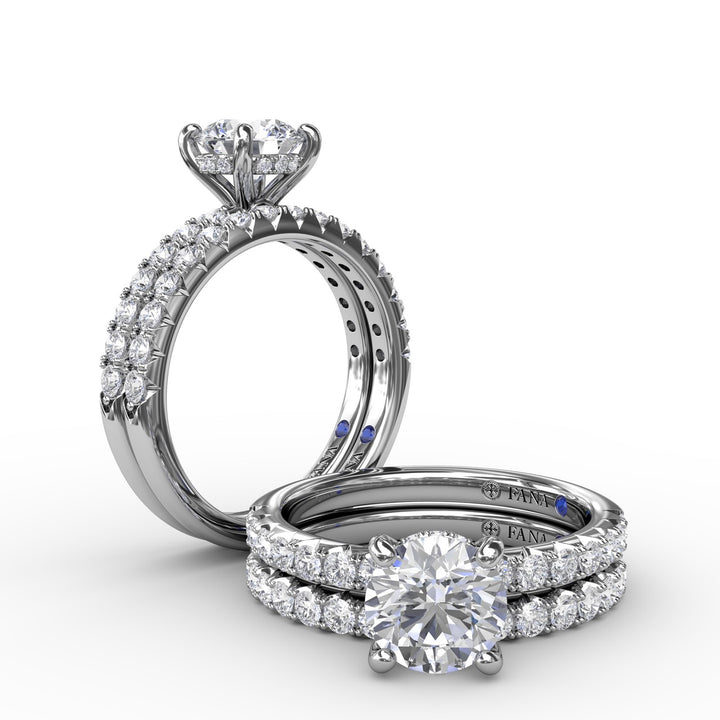 Quintessential Diamond Engagement Ring