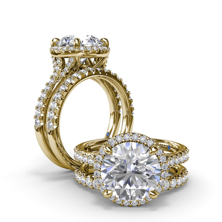 Striking and Bold Diamond Engagement Ring