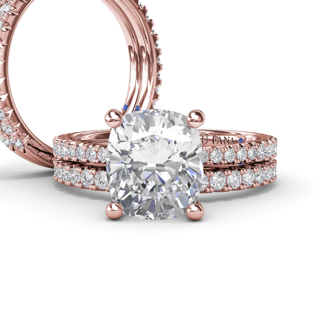 Diamond Collar Engagement Ring