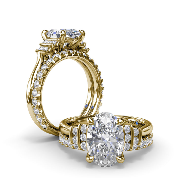 One-Of-A-Kind Diamond Engagement Ring