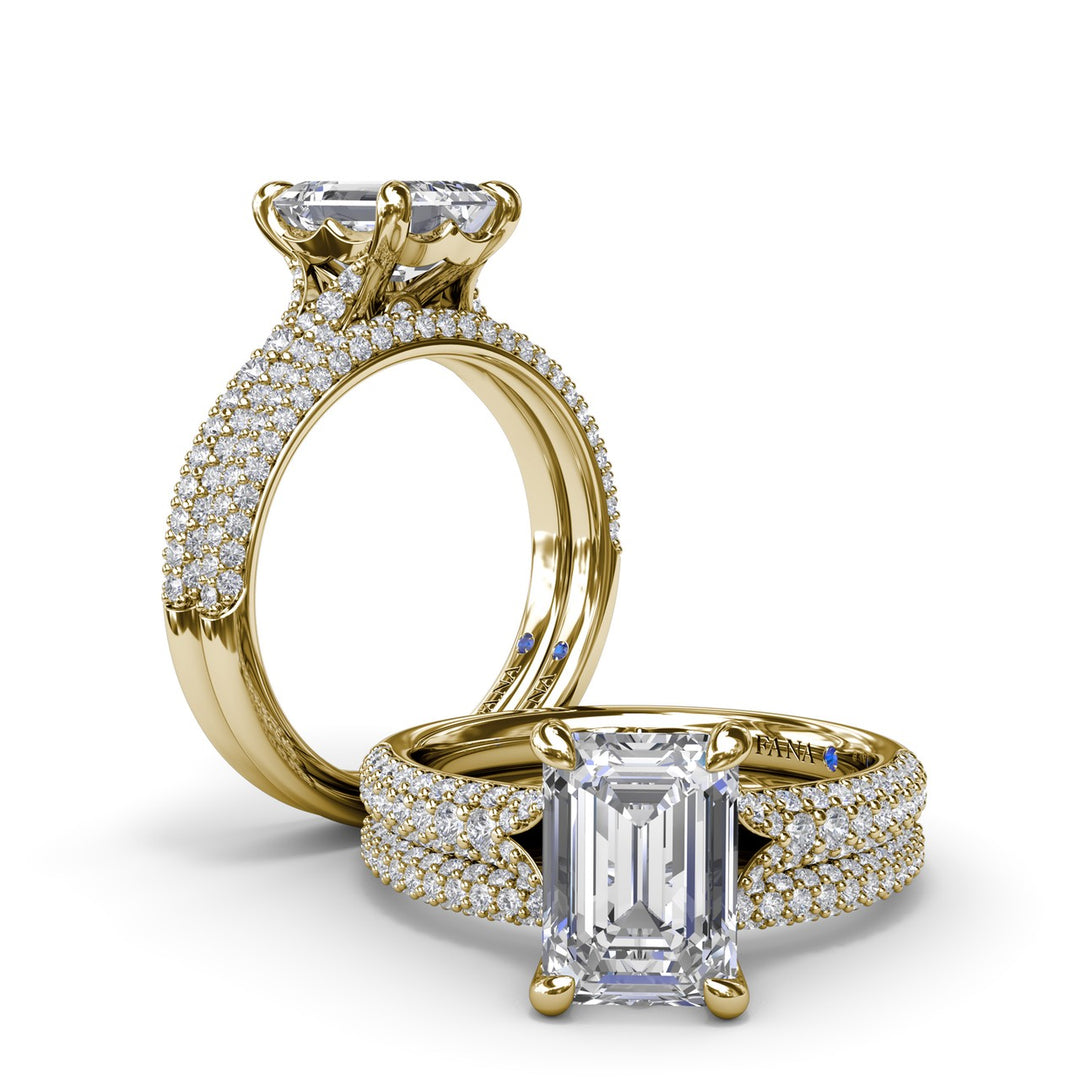 PavÃ© Diamond Wedding Band
