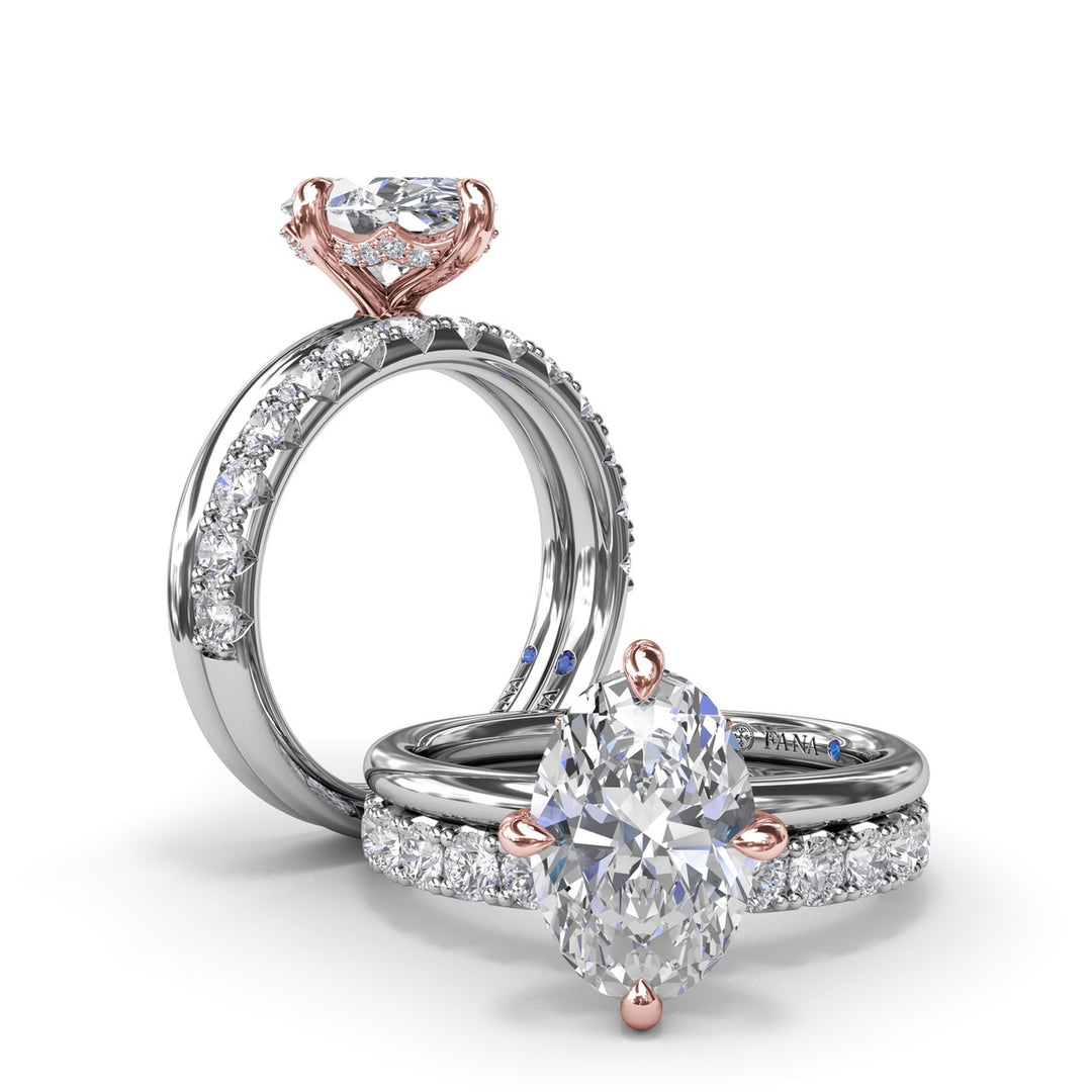 Four Prong Solitaire Diamond Engagement Ring