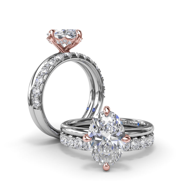 Four Prong Solitaire Diamond Engagement Ring