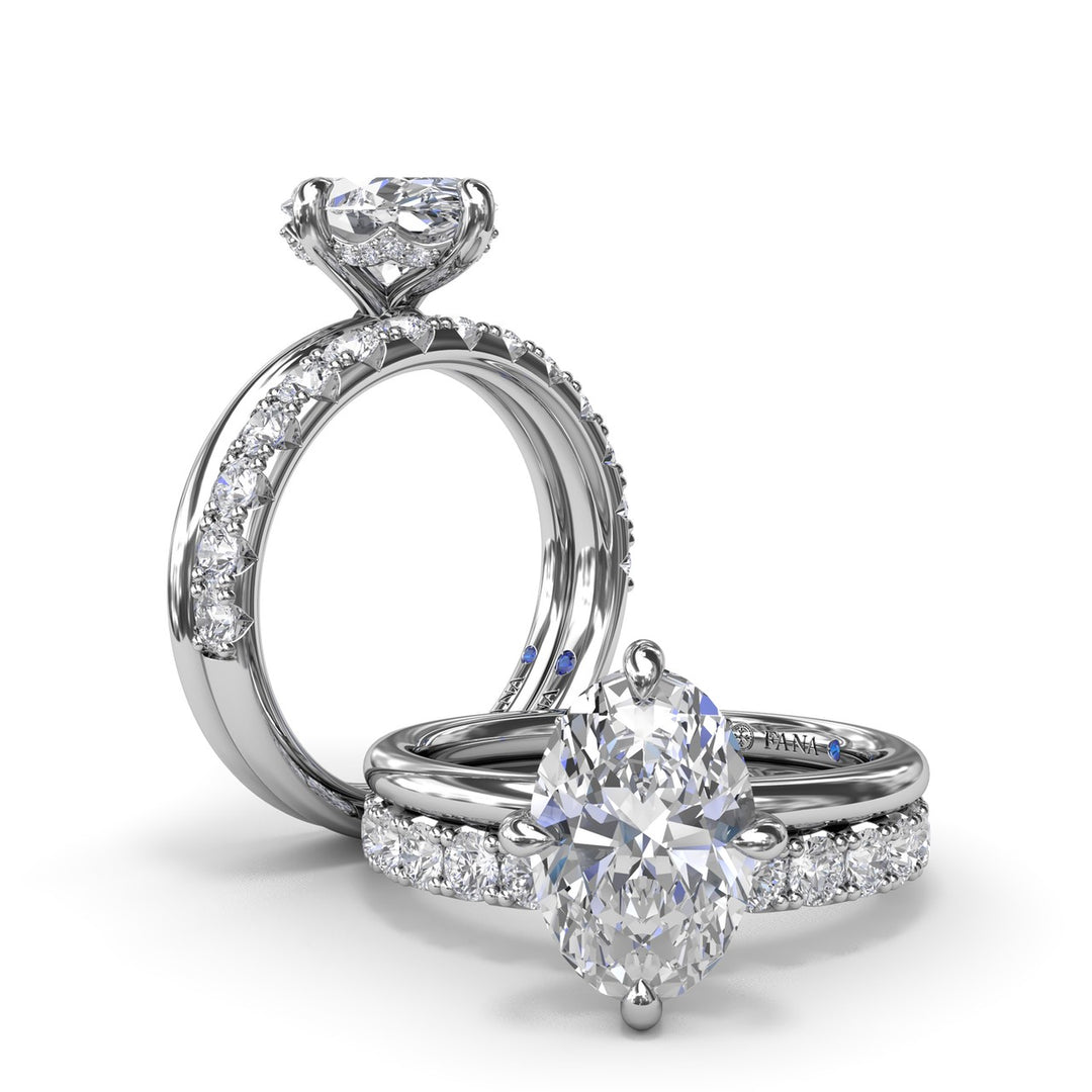 Four Prong Solitaire Diamond Engagement Ring