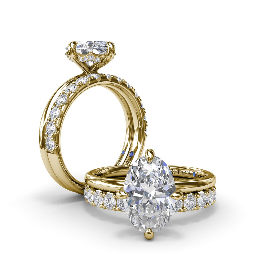 Four Prong Solitaire Diamond Engagement Ring