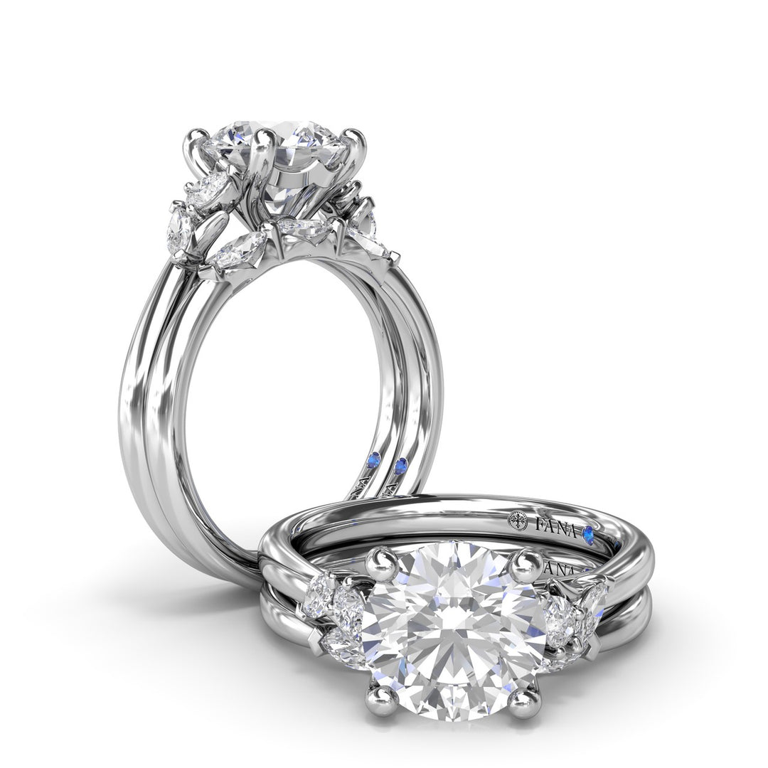 Marquise Diamond Band