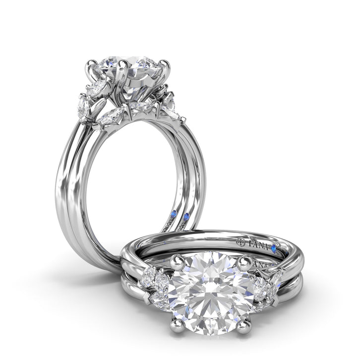 Marquise Diamond Band