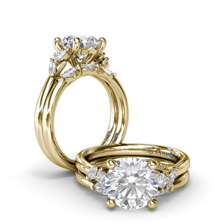 Marquise Diamond Band