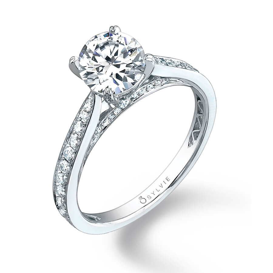 Ally - Modern Solitaire Engagement Ring