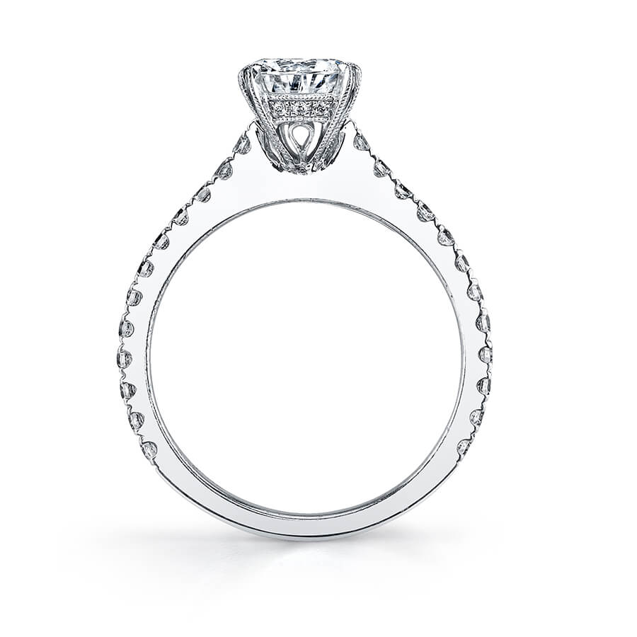 Zoe - Round Solitaire Engagement Ring