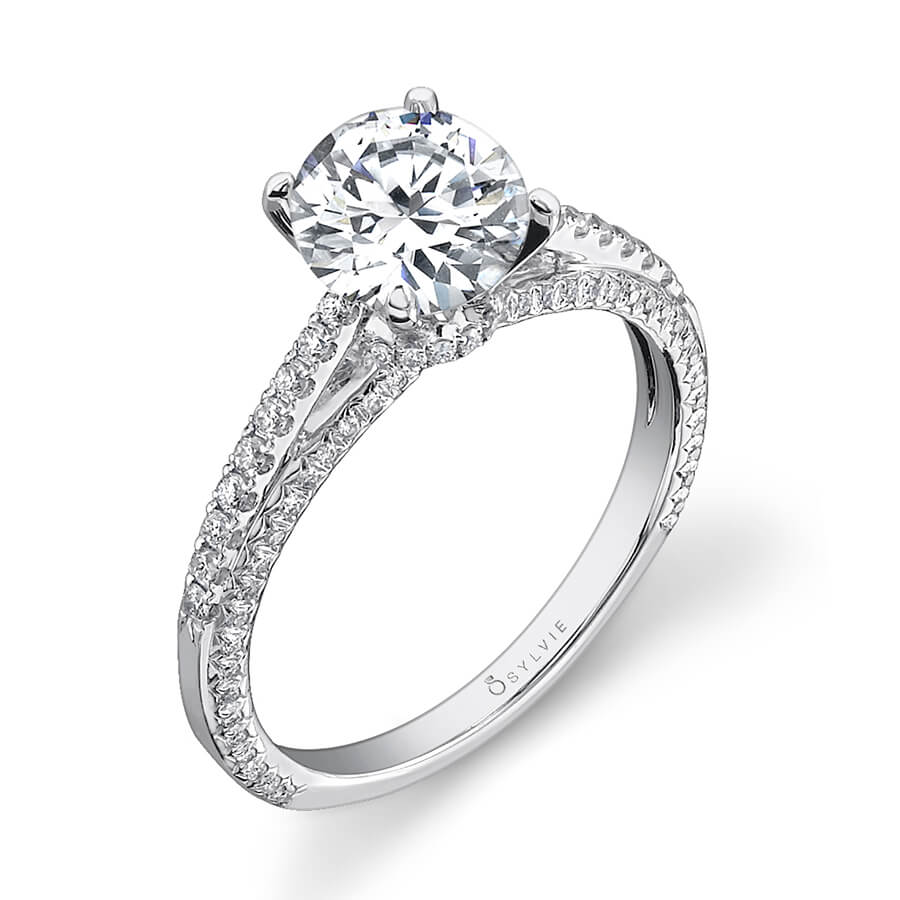 Emmanuelle - Modern Solitaire Engagement Ring