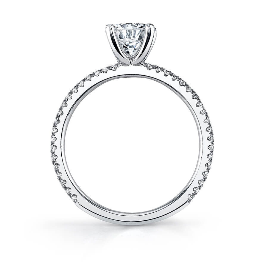Jeana - Classic Round Solitaire Engagement Ring