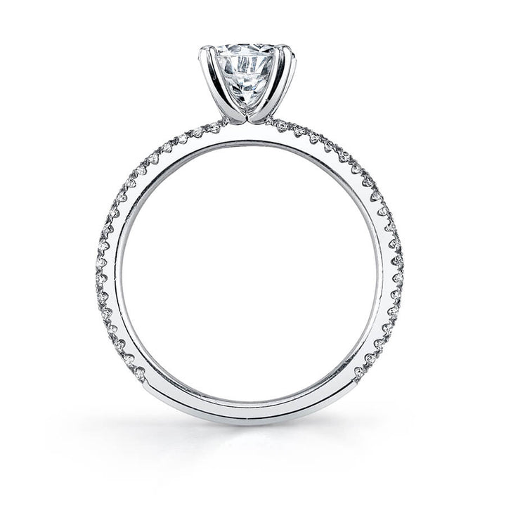 Jeana - Classic Round Solitaire Engagement Ring