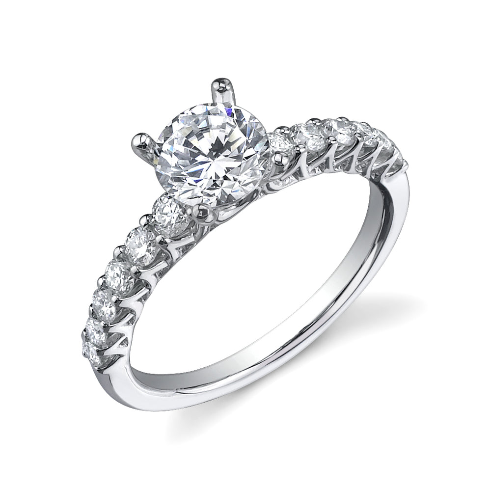 Modern Solitaire Engagement Ring