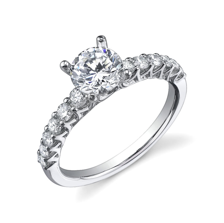 Modern Solitaire Engagement Ring
