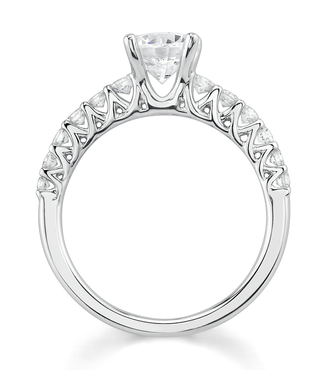 Modern Solitaire Engagement Ring
