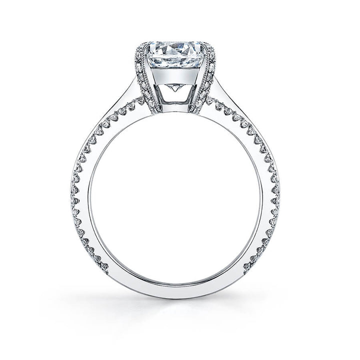 Maryvonne - Modern Solitaire Engagement Ring