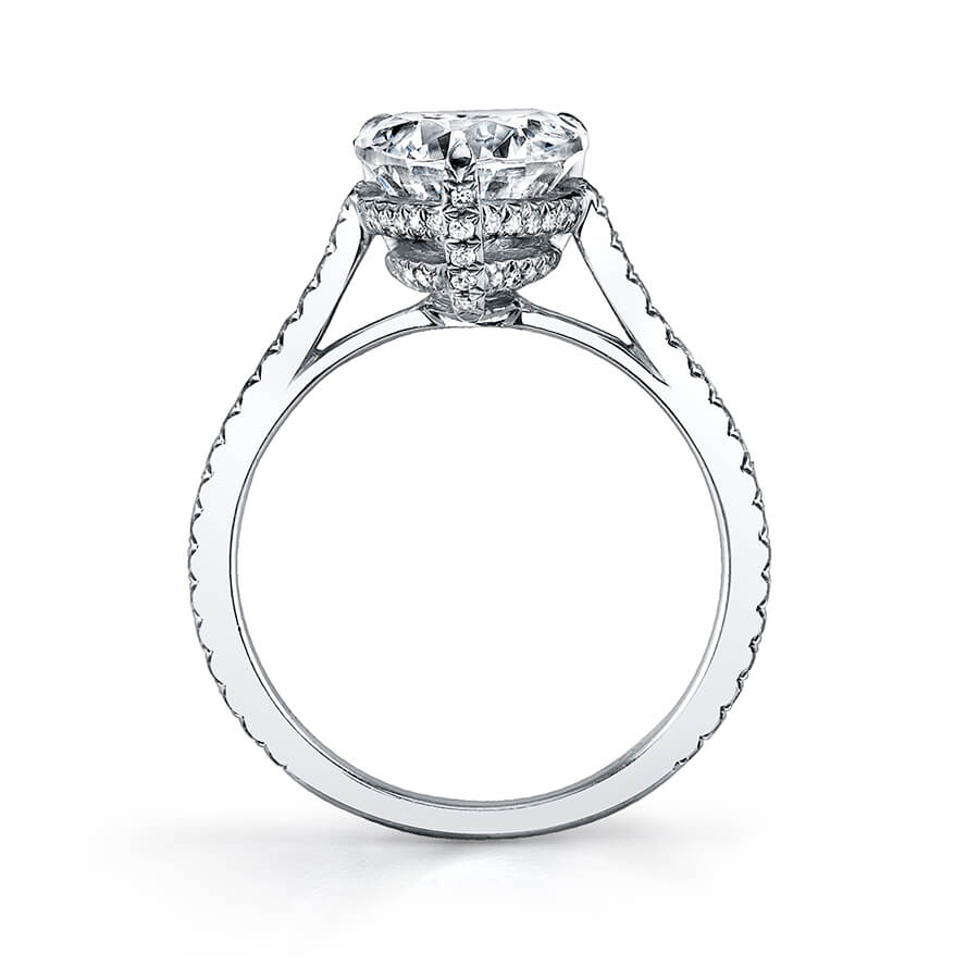 Madalyne - Pear Shaped Solitaire Engagement Ring