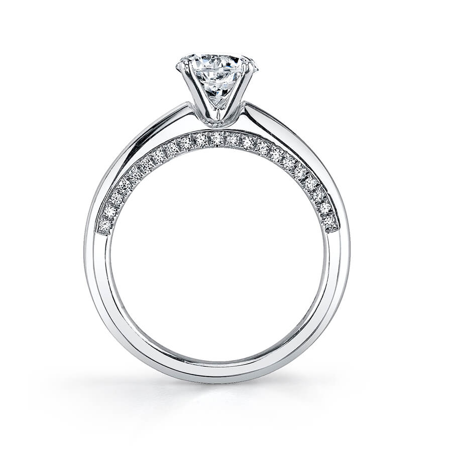 Nadie - Round Solitaire Engagement Ring