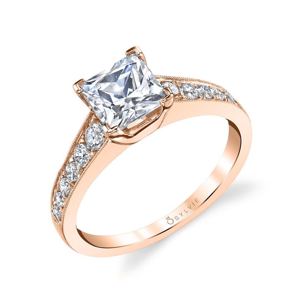 Lacee - Princess Cut Solitaire Engagement Ring
