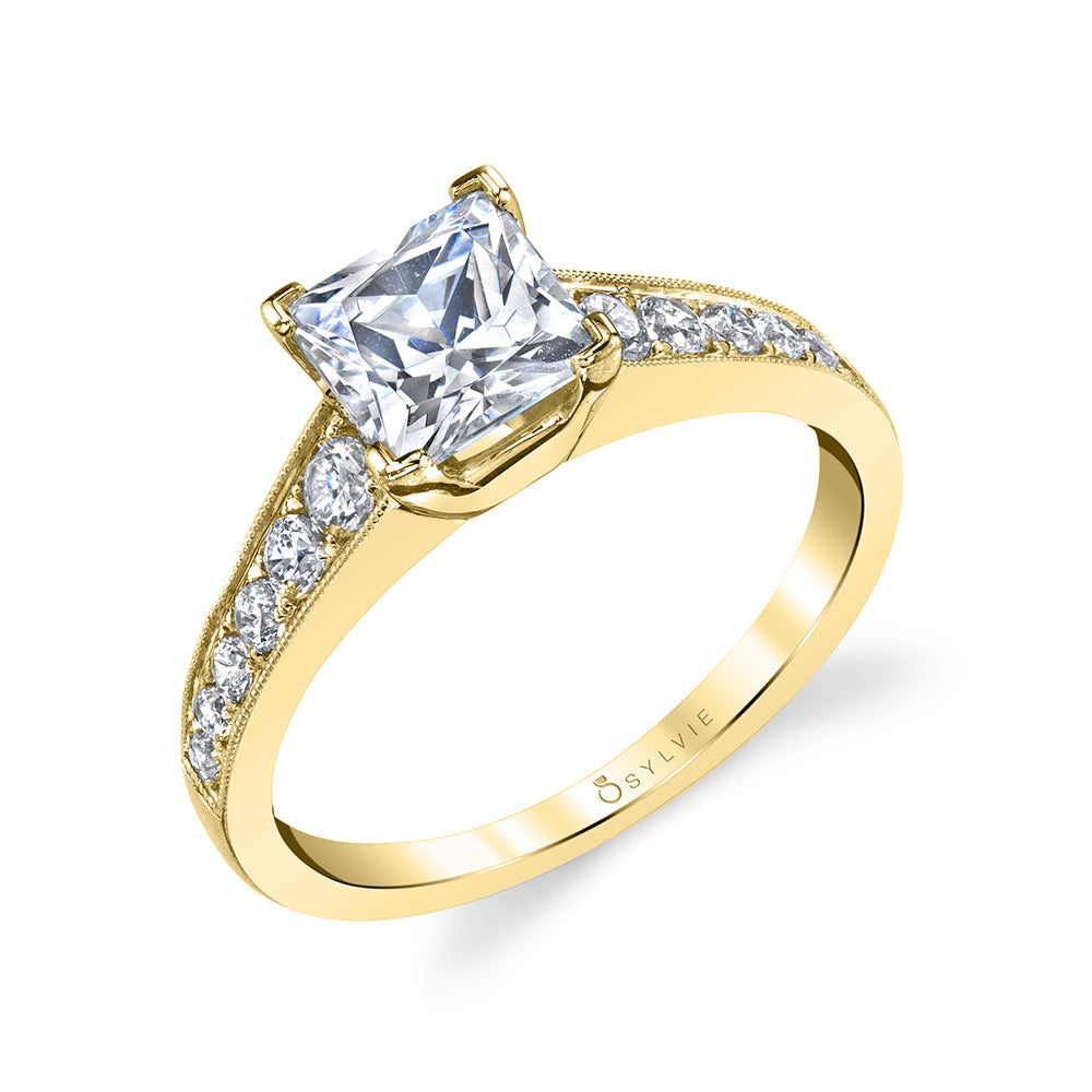 Lacee - Princess Cut Solitaire Engagement Ring