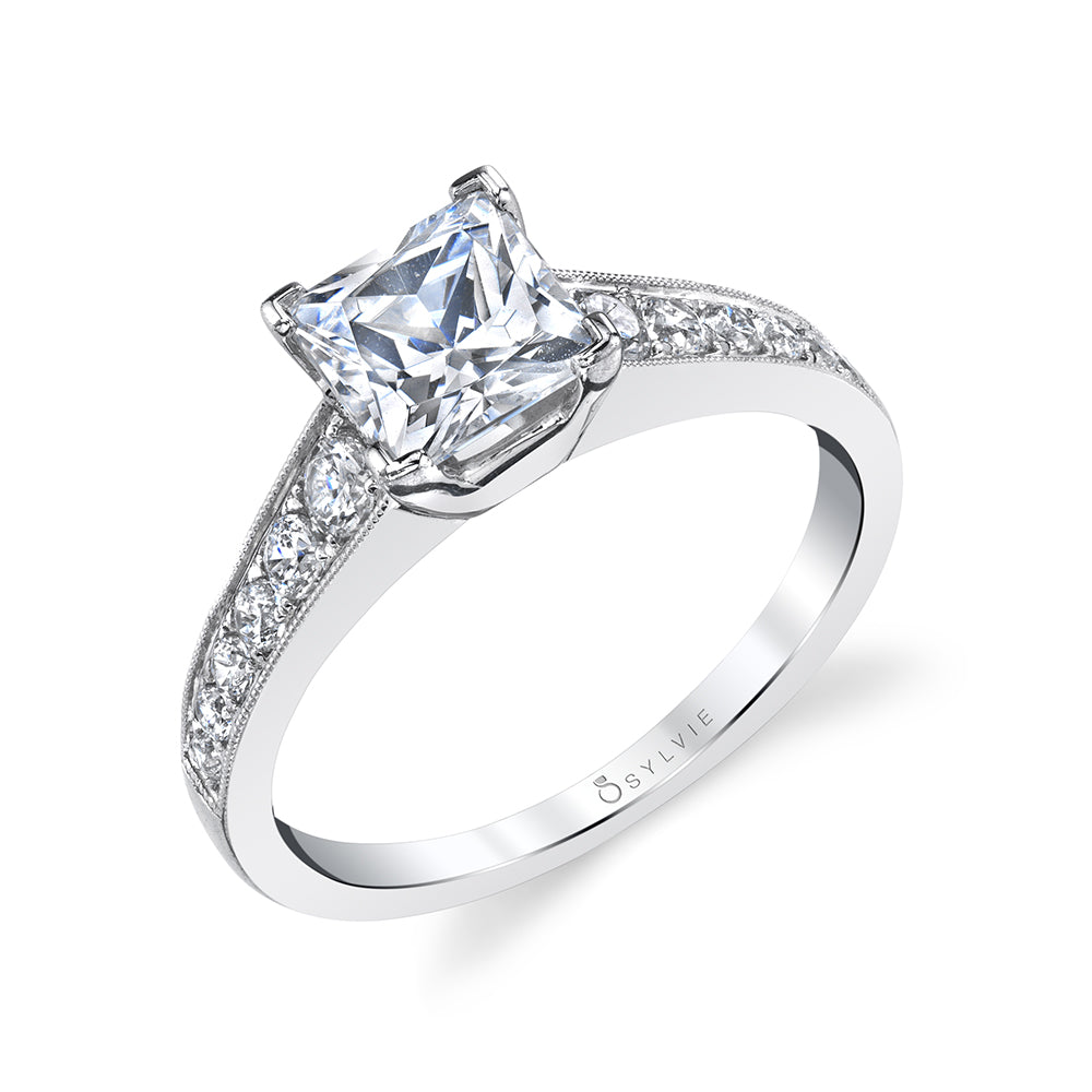 Lacee - Princess Cut Solitaire Engagement Ring