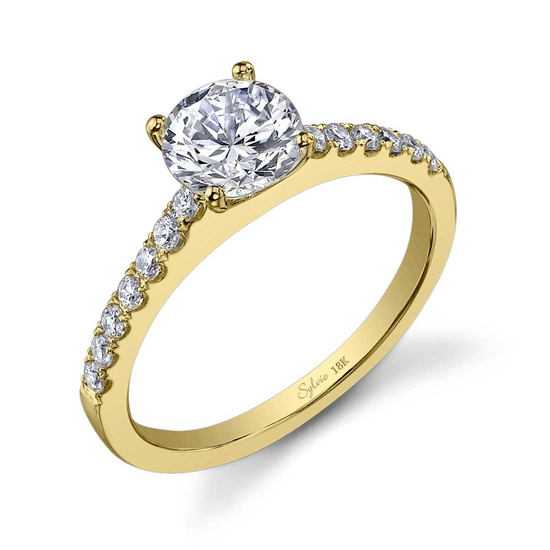 Jennifer - Classic Solitaire Engagement Ring